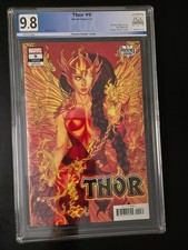 Thor #9 PGX 9.8 White Pages Jenny Frison Variant