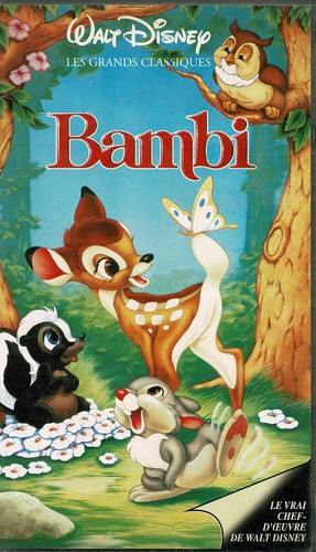 Cassette video vhs bambi - cassette,