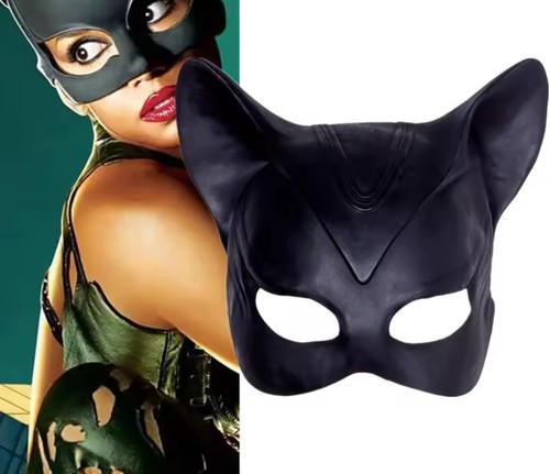 Masque latex chat costume - masque,