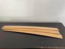 3 lattes de sommier en bois