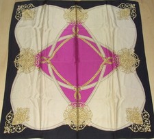 Foulard 100% PURE SOIE VINTAGE