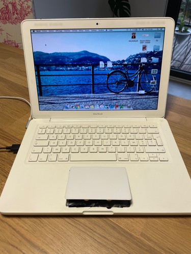Macbook blanc 2009 apple - macbook,