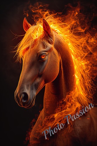 Photo cheval portrait - cheval,