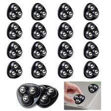 16 Pièces Mini Roulettes