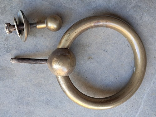 Heurtoir porte bronze - de,