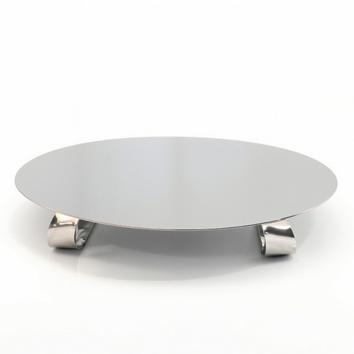 Plateau rond avec pieds - rond,