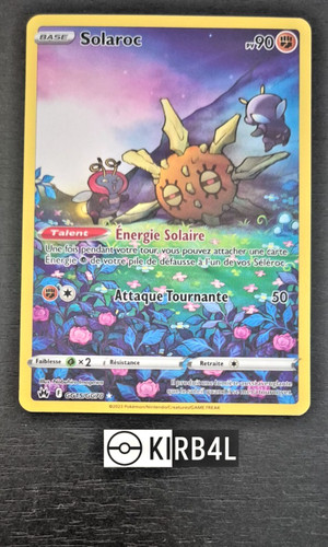 Carte pokémon solaroc - pokémon,