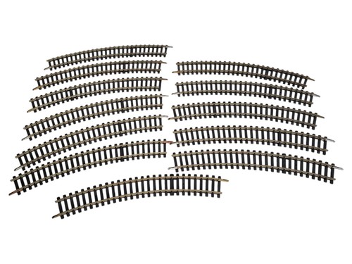 Rails courbes jouef - 12,