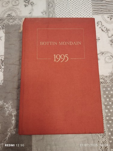 Livre bottin mondain - livre, 1995