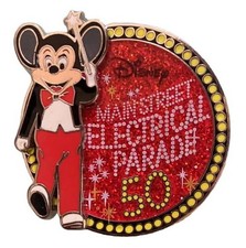2022 Disney Mickey Main Street Electrical Parade 50th Anniversary Pin Rare