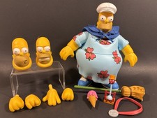 SUPER 7 ULTIMATES THE SIMPSONS WAVE 4 KING-SIZE HOMER 7” SCALE FIGURE COMPLETE