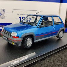 VOITURE SOLIDO RENAULT 5 GT TURBO MK1 BLEU ALPINE 1985 1:18 NEUF BOITE S1810004