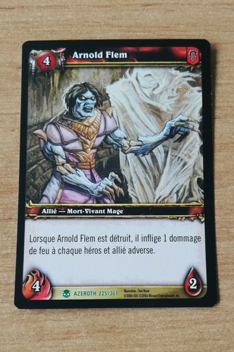Carte allie arnold flem - flem, /