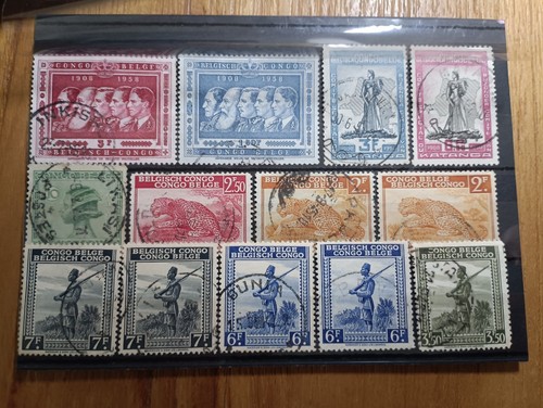Timbres anciens congo - timbres,