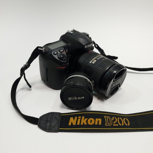 Nikon d200 dslr camera - camera, w/