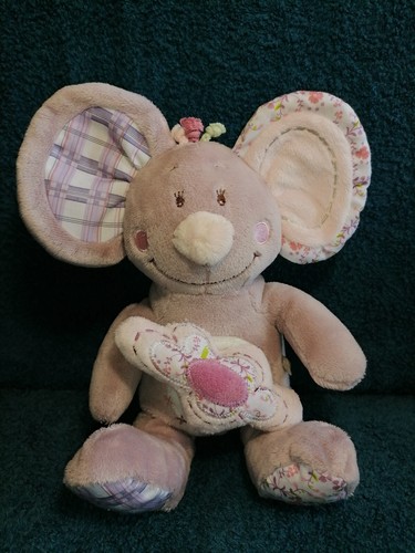 Doudou musical souris - , mauve