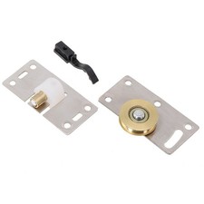 Poulie mobilier en acier inoxydable quincaillerie garde-robe porte coulissante p