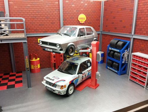 Pont colonnes pour diorama - 2,