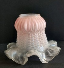 ANCIENNE TULIPE  EN VERRE