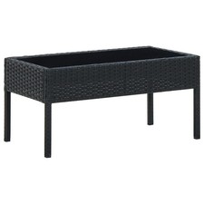 Table de Jardin Noir 75x40x37