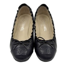 CHANEL Ballerines à bande