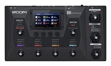 Zoom B6 guitare basse multi-effets pédale processeur écran tactile LCD...