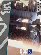 Brochure Peugeot 806 de 1995