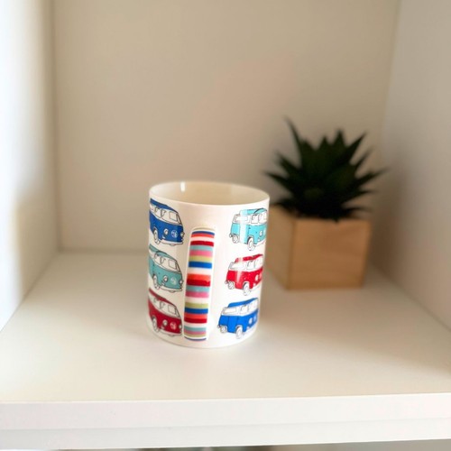 Retro camper van mug - camper,