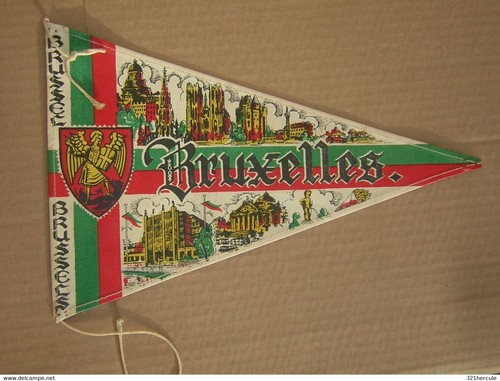 Ecusson blason fanion ancien - ecusson,