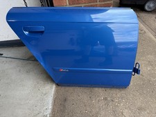 Audi RS4 B7 Avant Rear Right Driver Side Door In Blue LZ5F Bare