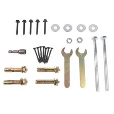 Base de poteau en acier 4x4