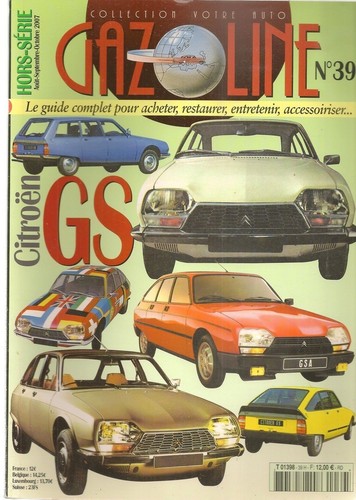 Gazoline citroen gs - hs,