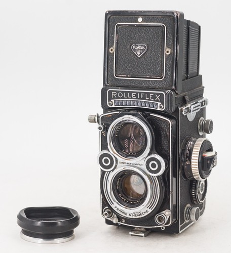 Rollei rolleiflex with - rollei,
