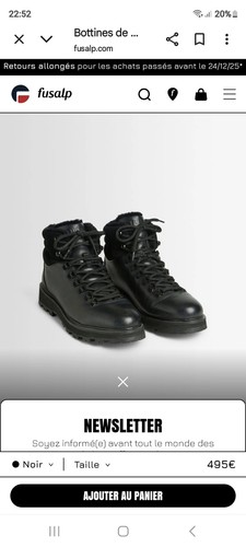 Bottines femme fusalp - fusalp, 40