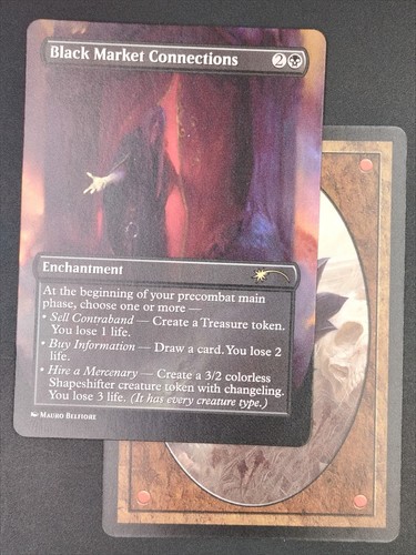 Mtg black market - market, connections