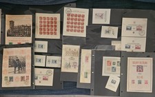 MD CZECHOSLOVAKIA  Collection of SOUVENIR SHEETS