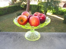 Antique Urinaline Fruit Cup or Compote Maker Very Good Condition Fair Opaline.