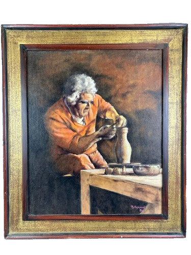 Grand tableau huile - grand,