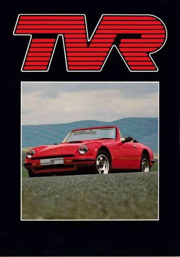 Catalogue brochure tvr 1988 - tvr, s