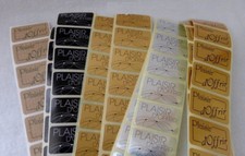 Lot 100 Etiquettes Stickers