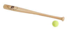 Batte de baseball en bois avec