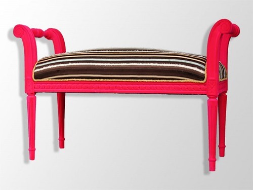 Banquette fuschia déco - fuschia,