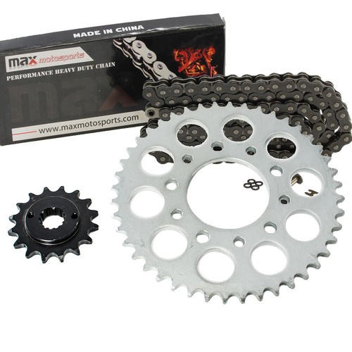 Black ring chain sprocket - black,