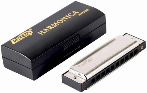 Easttop 10hole harmonica key - harmonica,