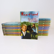 Heartland Lot 19 Livres Lauren Brooke Pocket Je Reste!/Après l'Orage Chevaux PB
