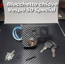 Light deviation lid eff. Carbon ignition lock keys Vespa 50 special
