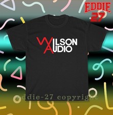 New Tee Shirt Wilson Audio Acoustic Logo Men's T-Shirt American Tee Shirt