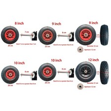 Roues pneumatiques longue