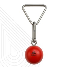 Amber Throwing Weight Hammers Solid Iron Lathe-Turned Ball with Ball Bearing