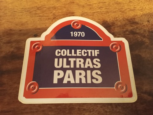 Sticker collectif ultras paris - collectif,